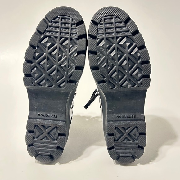 Converse Chuck Taylor All Star Lugged High Top Women's White Black Size 7.5 - Picture 5 of 6